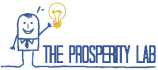 The Prosperity Lab logo FB Blue